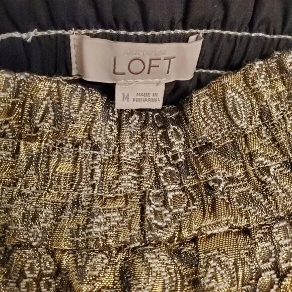 Gold Mini Skirt from The Loft - Picture 3 of 5